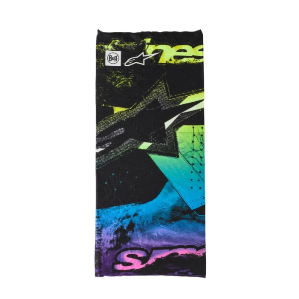Alpinestars Alpinestars Buff Ignite Neck Tube Black Pink Fluo Yellow 